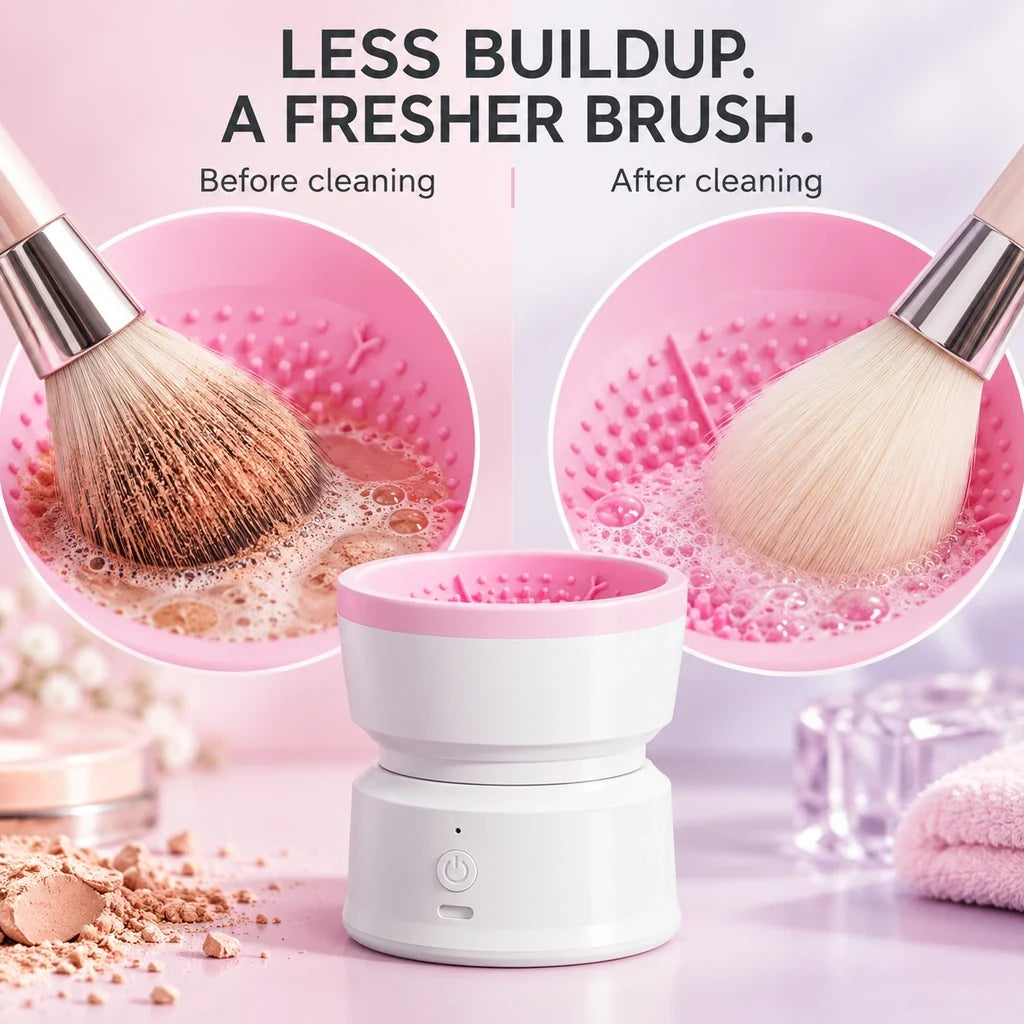 Rechargeable Electric Makeup Brush Cleaner