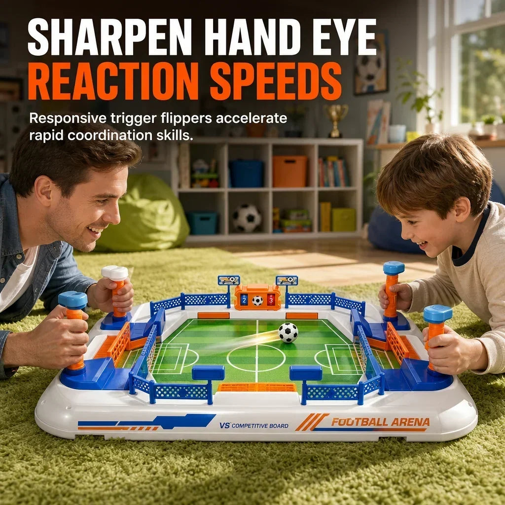 📢 50% OFF! ⚽ 2-Player Tabletop Soccer Game – Fast-Paced Family Fun, Builds Reflexes & Hand-Eye Coordination 🏆
