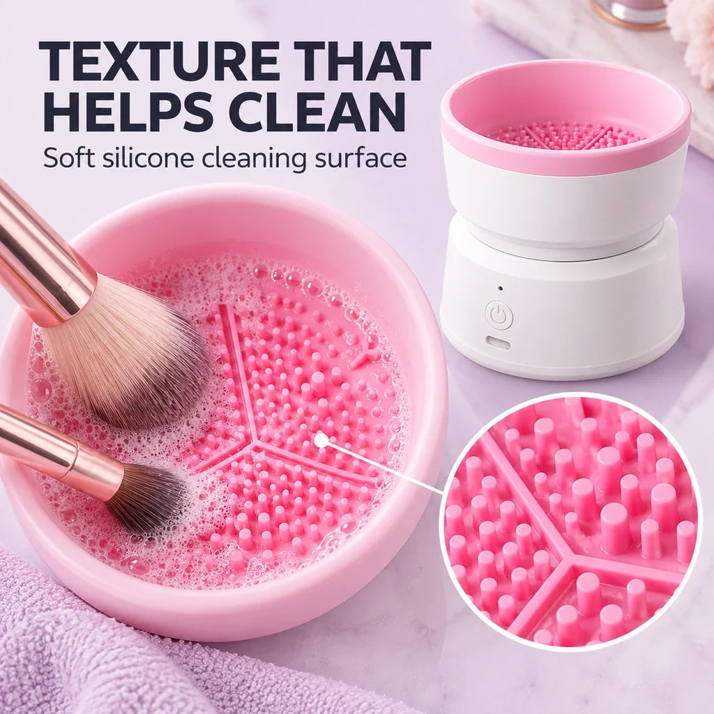 Rechargeable Electric Makeup Brush Cleaner