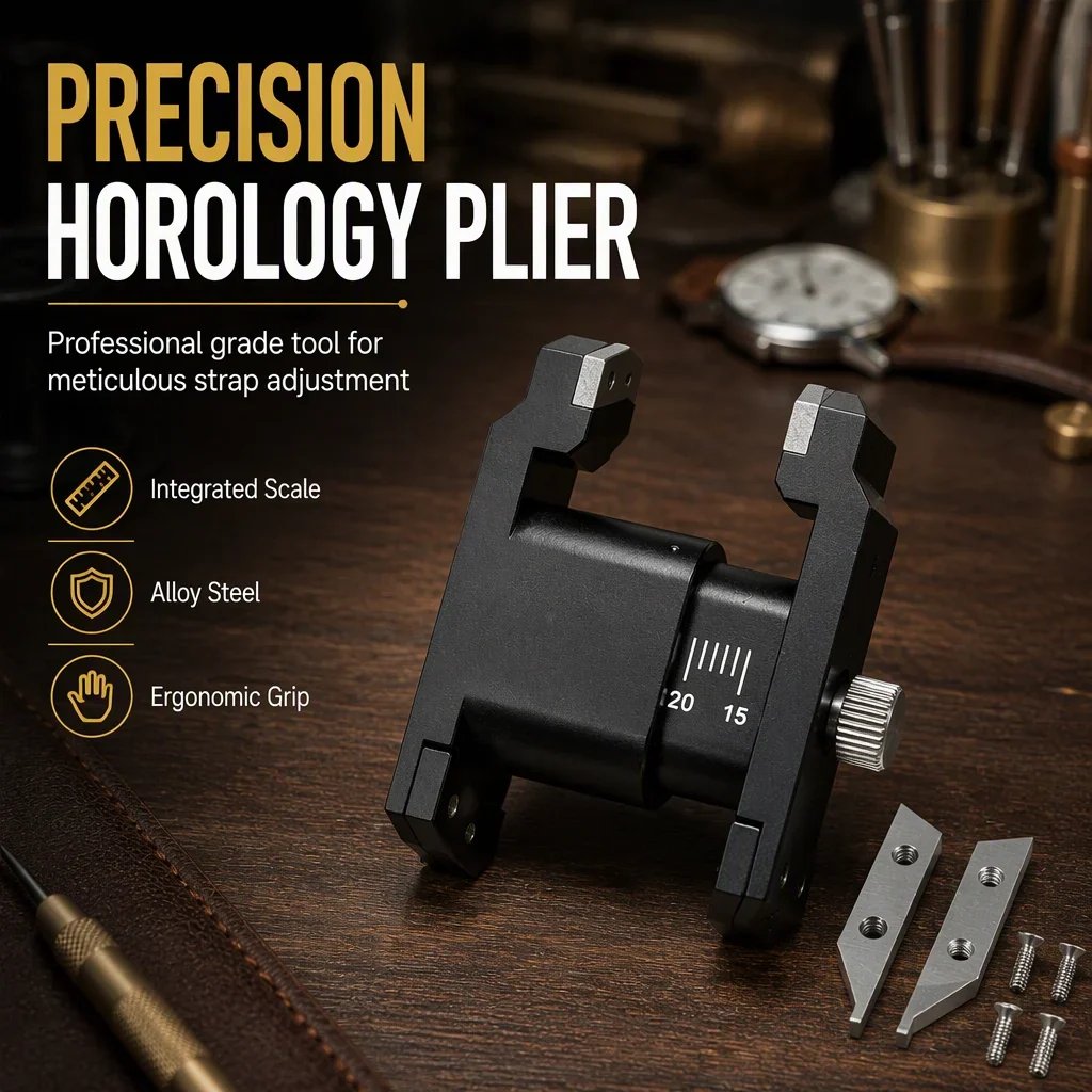 📢📢50% OFF !! ⏰Watch Repair Tool V Shaped Spring Bar Pliers and Tweezers Kit for Strap Removal