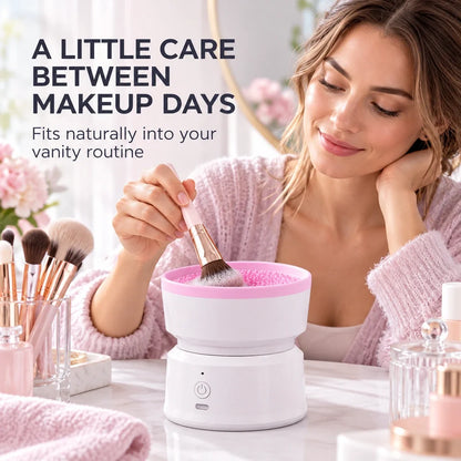 Rechargeable Electric Makeup Brush Cleaner