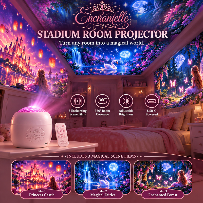 🌌✨Magical Room Projector – Turn Any Room Into a Dreamy Fantasy World🏰