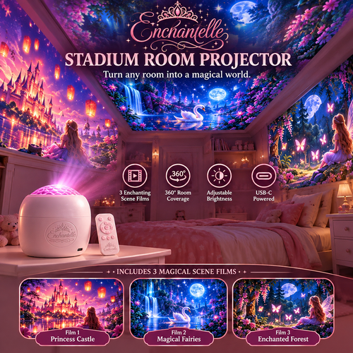 🌌✨Magical Room Projector – Turn Any Room Into a Dreamy Fantasy World🏰