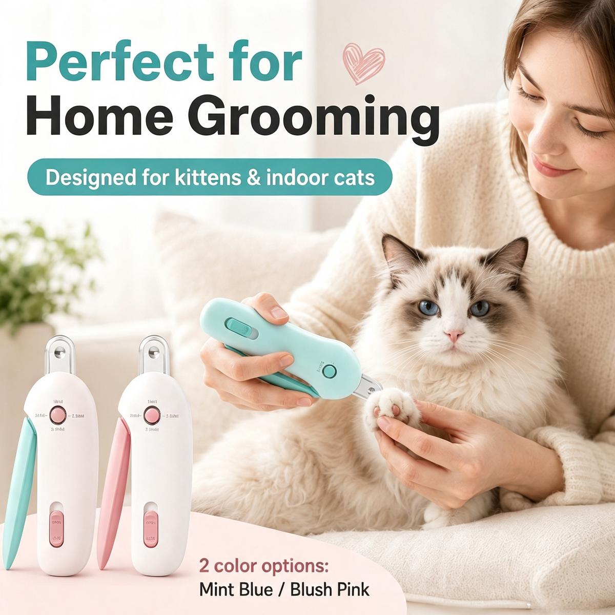 🐾 Claw Clipper – Safe Trim for All Cats✂️