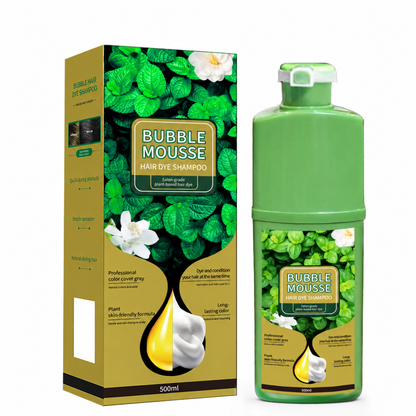 Long-Lasting Plant-Based Foam Hair Dye