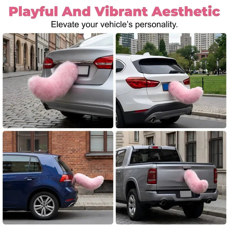 🐾 Remote Control Electric Car Tail — Animated & Weatherproof ⏳