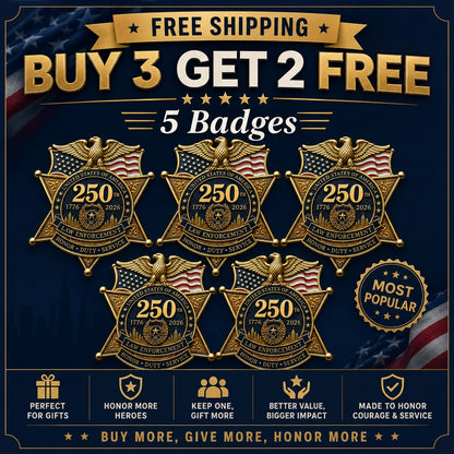 ⚡️Flash Sale 49% OFF - America Law Enforcement Brooch
