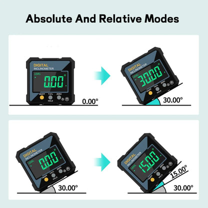 ⏰Magnetic Digital Level Angle Gauge