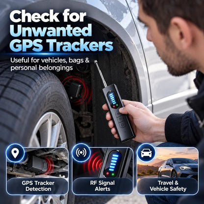 📍🔍 Professional Anti-Spy Detector for Trave