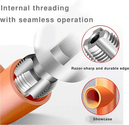 🛠️ Pipe Tapping and Threading Tool