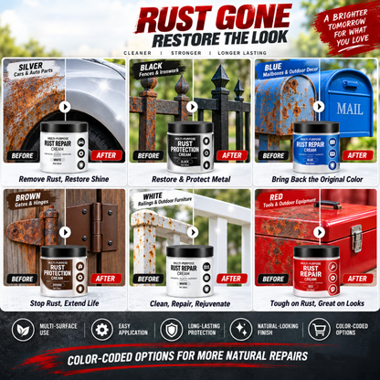 Multi-Purpose Rust Repair Cream for Cars & Household Metal