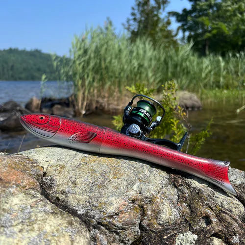 🎁 Father's Day Gift: Mini Fish-Shaped Telescopic Fishing Rod - Portable Pocket Fishing Pole🔥