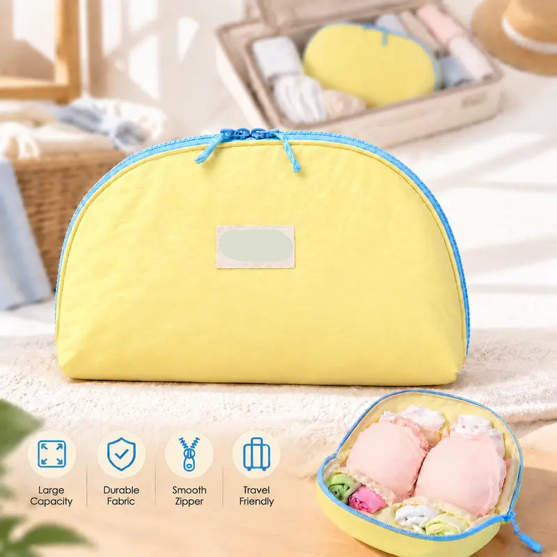 ✨ Travel Lingerie Organizer Bag – Keep Bras, Panties & Socks Neatly Organized Anywhere