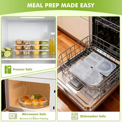 40 sets Reusable Snack Containers
