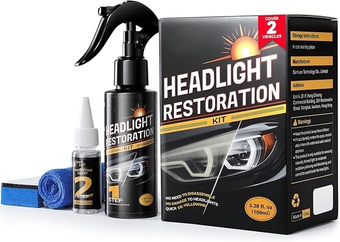 🔥49% OFF - 2026 Car Headlight Restoration Kit