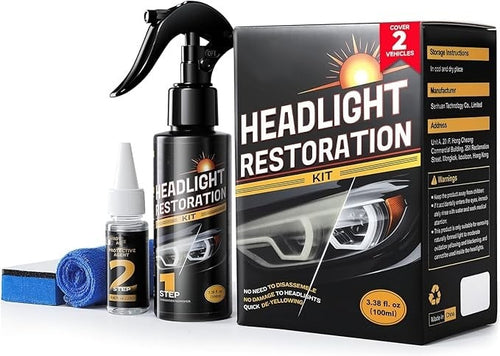 🔥49% OFF - 2026 Car Headlight Restoration Kit