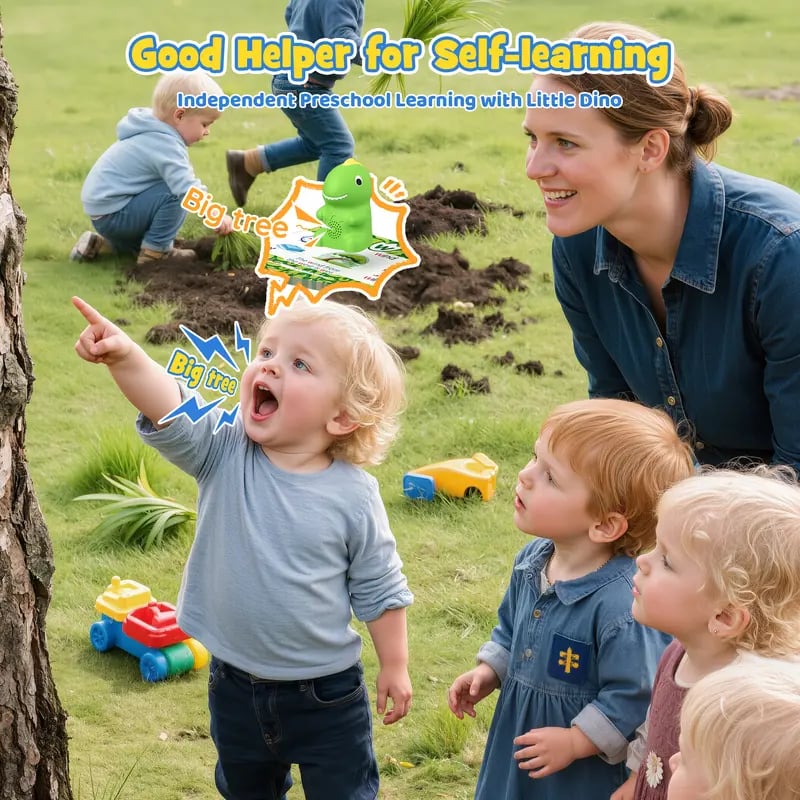 Dinosaur Talking Flash Cards for Kids – Turn Playtime Into Fun Learning Moments