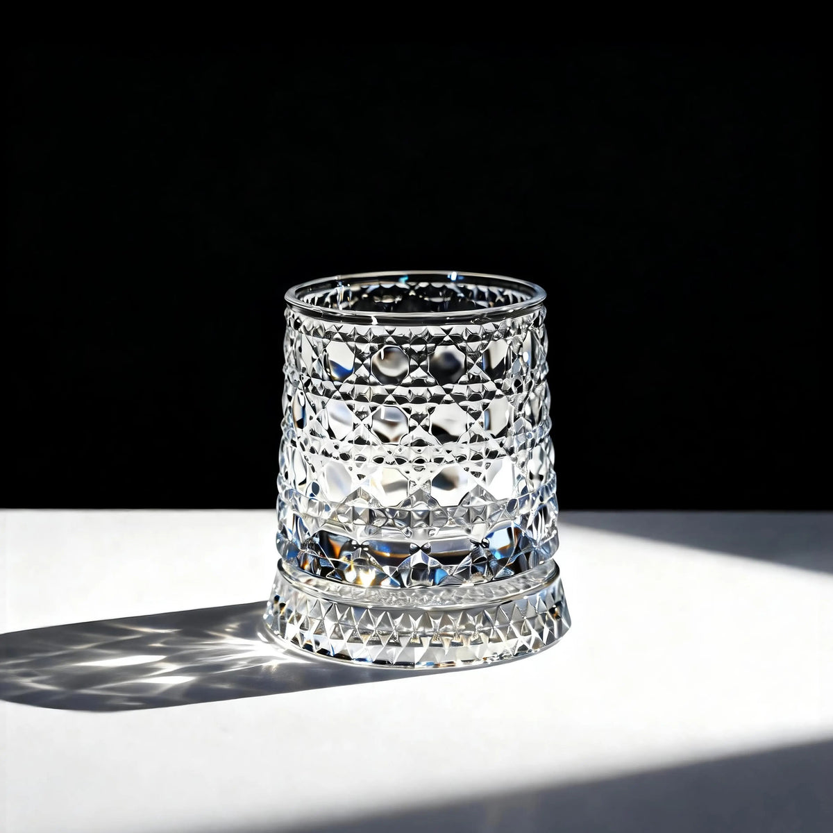 ✨ Diamond Cut Spinning Glass | Elevate Your Home Bar Experience 🏅