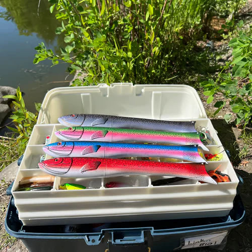 🎁 Father's Day Gift: Mini Fish-Shaped Telescopic Fishing Rod - Portable Pocket Fishing Pole🔥