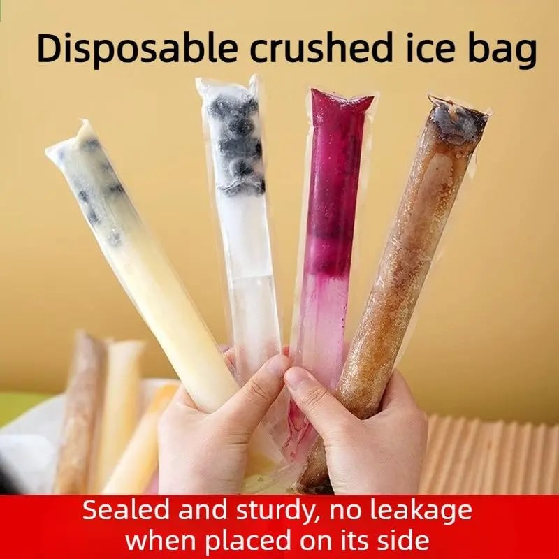 100 PCS Food-grade disposable popsicle bags
