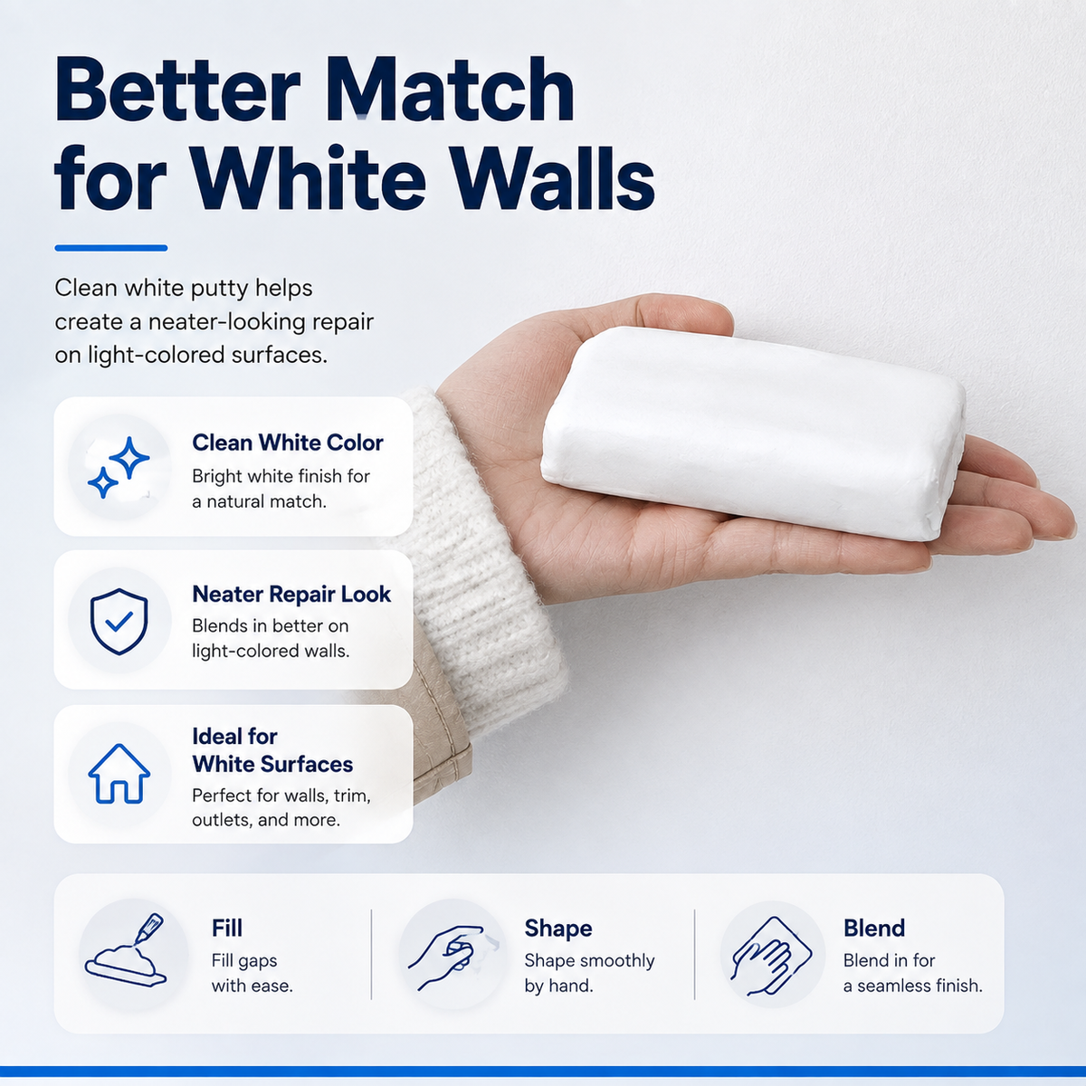 🔥Summer Limited-Time 50% OFF🛠️  New-Multi-Purpose Wall & Pipe Sealing Clay✈️
