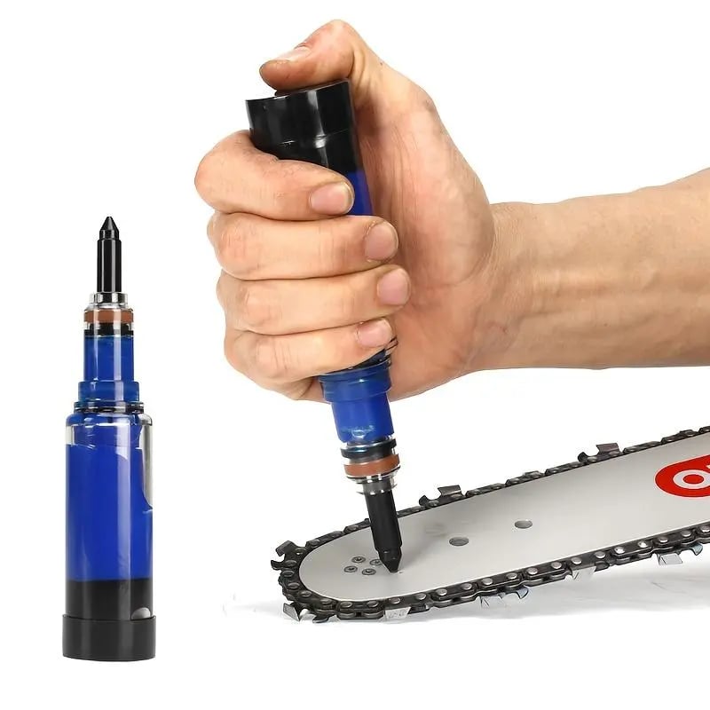 Portable Press‑Type Chainsaw Grease Injector
