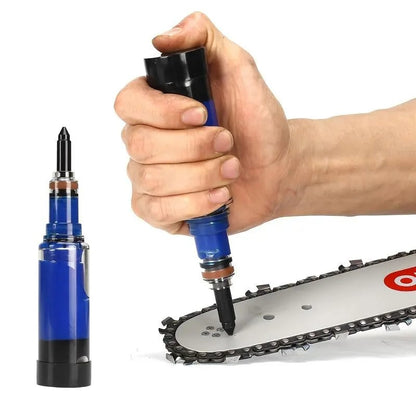 Portable Press‑Type Chainsaw Grease Injector
