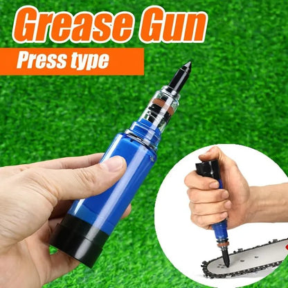 Portable Press‑Type Chainsaw Grease Injector