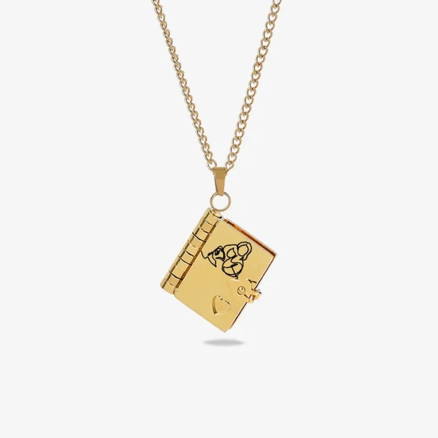 📍For Granddaughter - The Most Beautiful Chapter Book Necklace