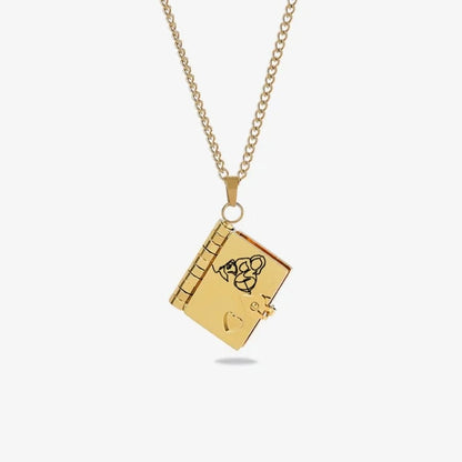 📍For Granddaughter - The Most Beautiful Chapter Book Necklace