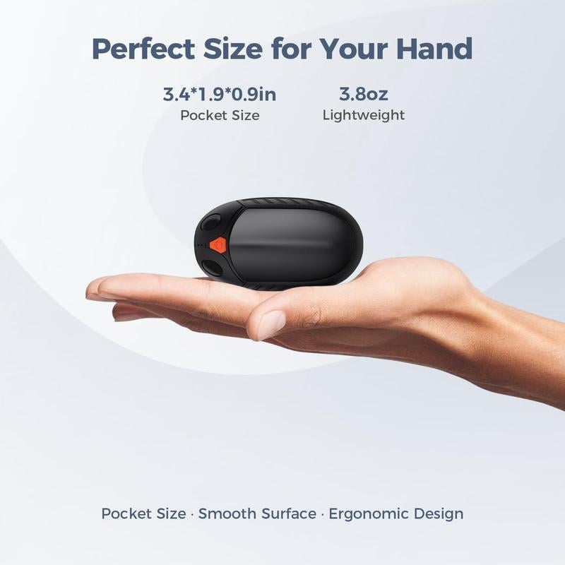 AI Hand Warmers Rechargeable 2 Pack，AI Temperature Control Pocket Size