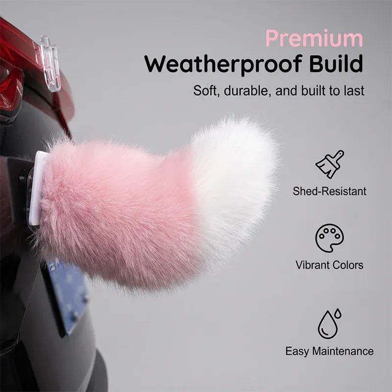 🐾 Remote Control Electric Car Tail — Animated & Weatherproof ⏳