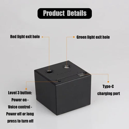 Portable Mini Portable Stage Lights - Rechargeable Disco Party Atmosphere Lights
