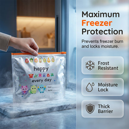 Keep Food Fresh Instantly! Airtight Aluminum Foil Storage Bags