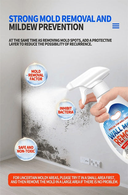 🎉BUY MORE GET MORE FREE🎁Mold Remover Spray – 3-in-1 Clean, Kill & Prevent, Deep Penetrating Oxygen-Activated Formula, Non-Toxic & Pet-Safe