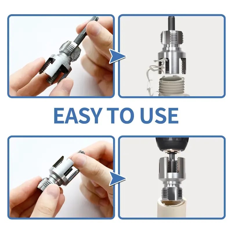 🛠️ Pipe Tapping and Threading Tool