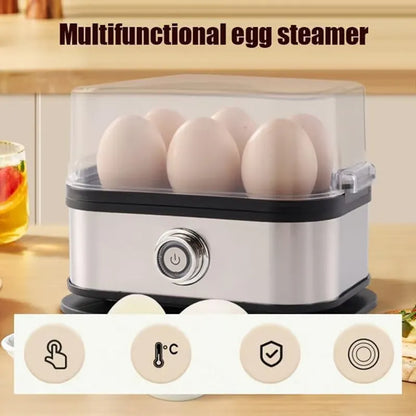 Steam Eggs & Dumplings Instantly! Compact Multifunctional Egg Steamer