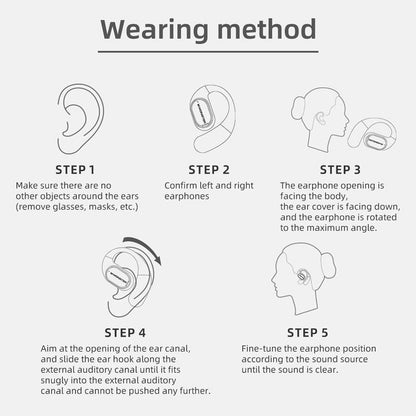 Ear Buds  - Headphones Bluetooth with Dual-Fold Design