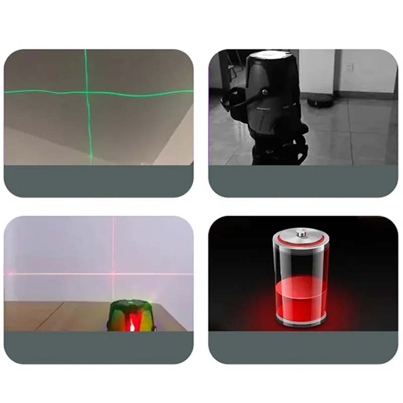 🔴90° Right Angle Laser Level – Infrared Precision Laser Line Tool, Bright Visible Beam, Compact Durable Layout Marker for Tile Laying, Shelf Mounting & Home DIY Projects