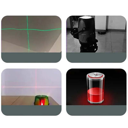 🔴90° Right Angle Laser Level – Infrared Precision Laser Line Tool, Bright Visible Beam, Compact Durable Layout Marker for Tile Laying, Shelf Mounting & Home DIY Projects