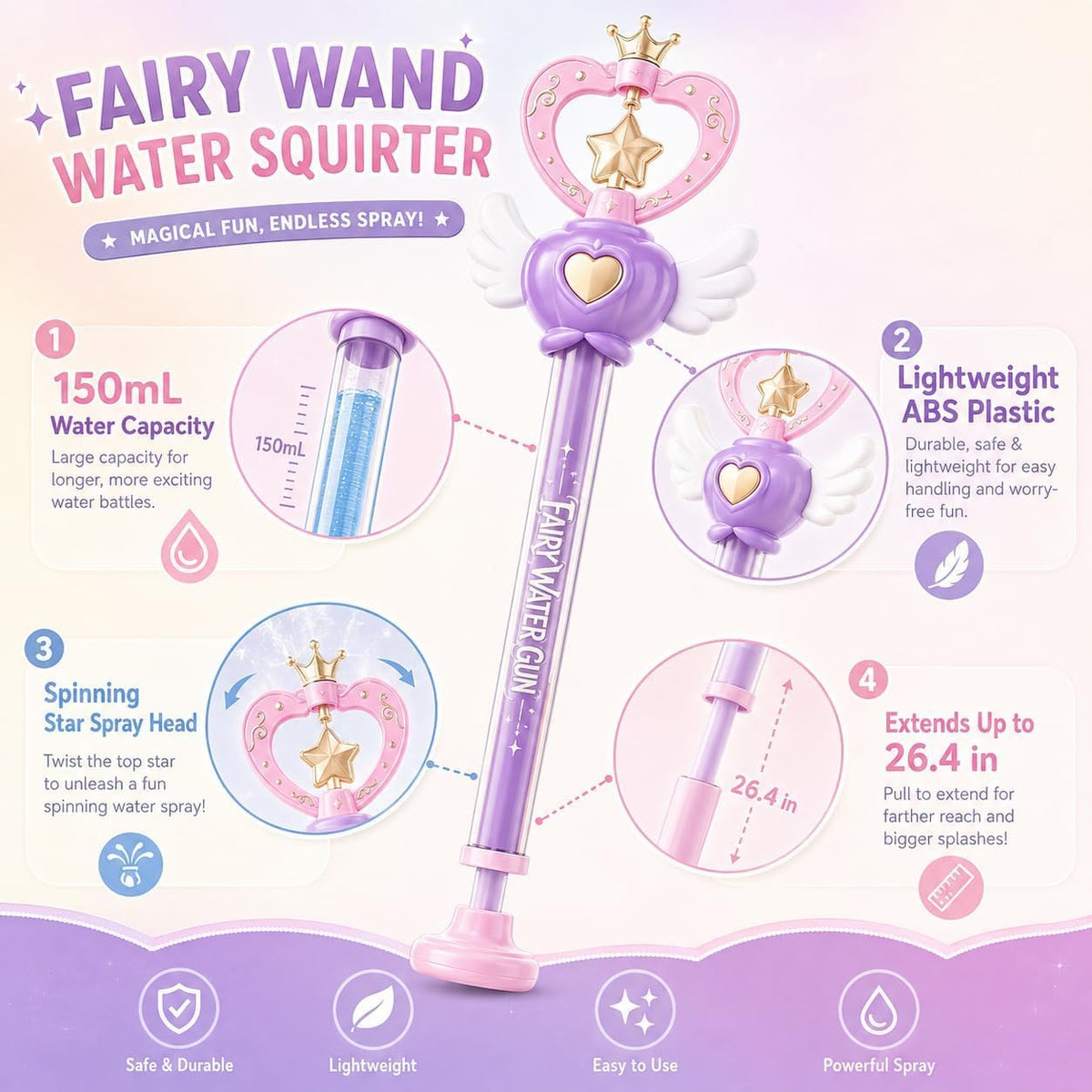 2027 New Magic Elf Children's Water Stick Toy💕