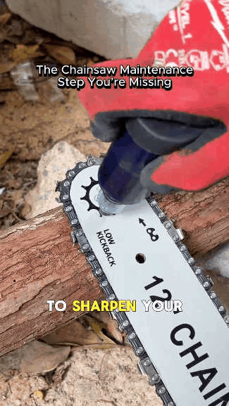 Portable Press‑Type Chainsaw Grease Injector