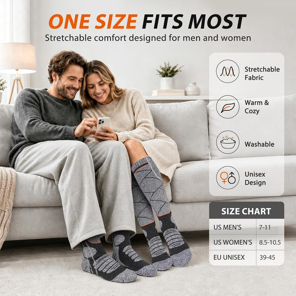 Electric Heated Socks