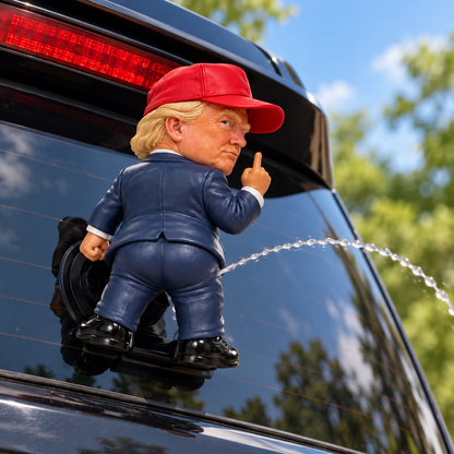 🚗💦 Funny Car Sprayer Ornament – Hilarious Rear Window Prank Decoration 😂