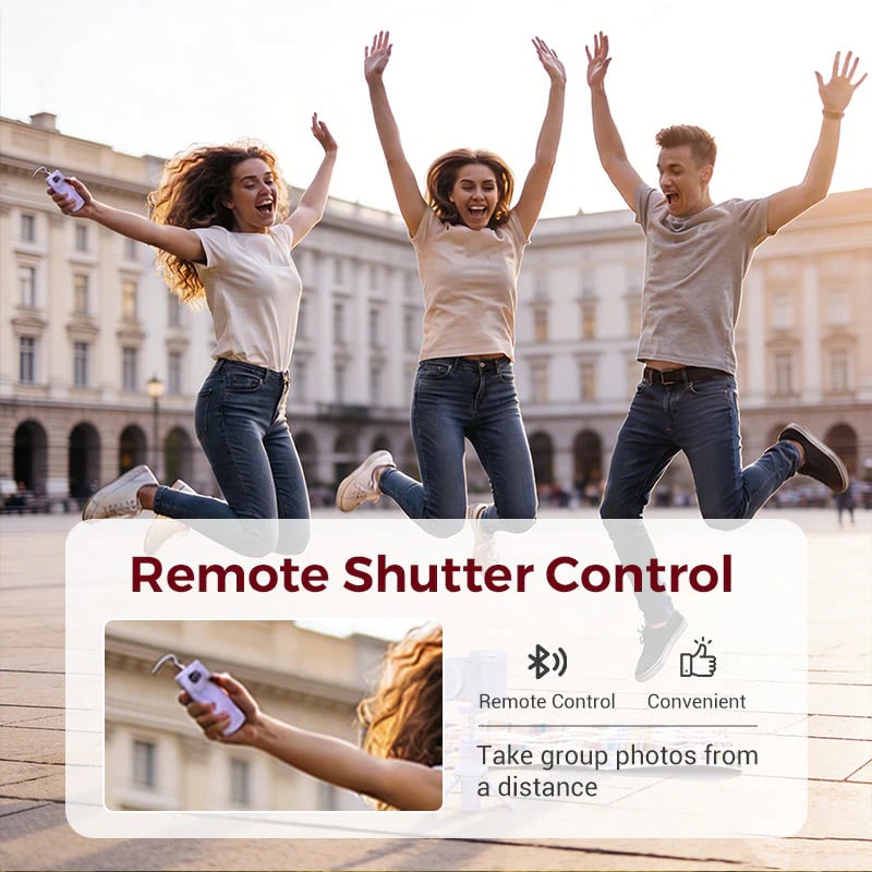 Bluetooth Camera Grip with Remote Shutter