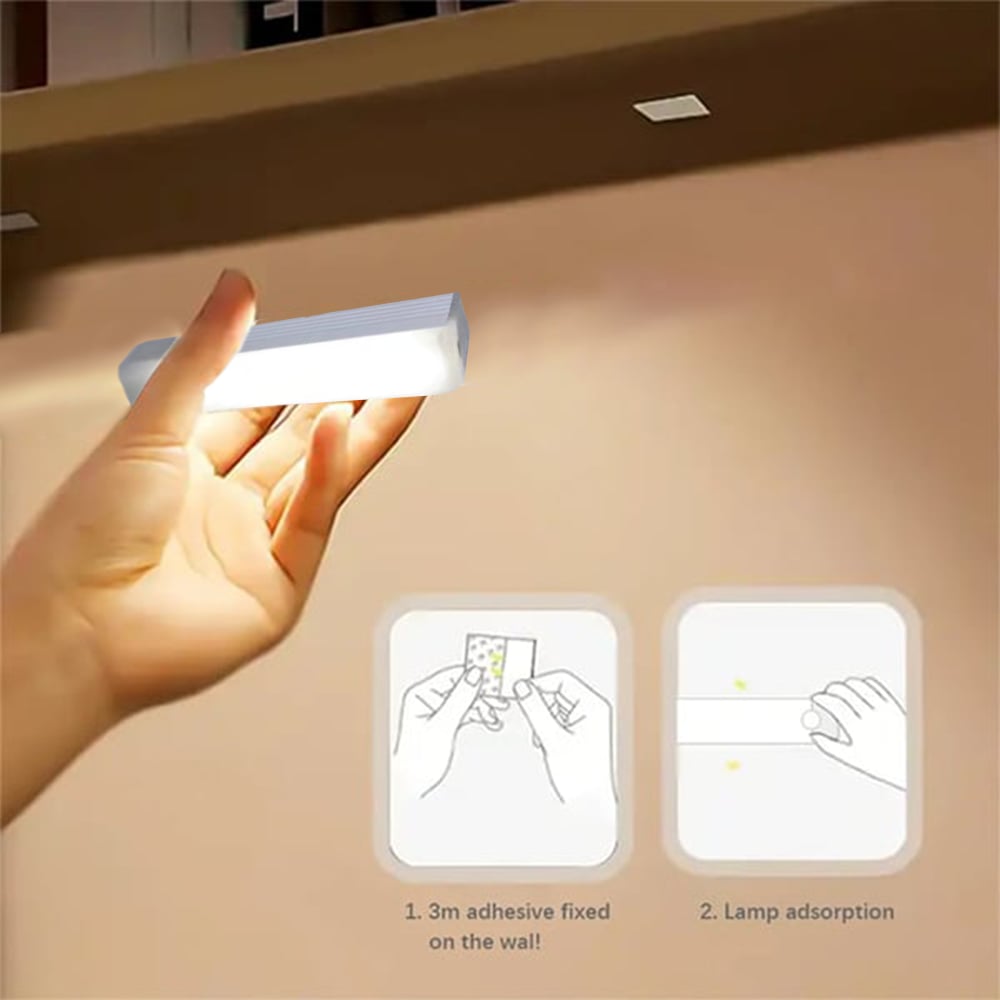 Punch-free Smart Sensor Magnetic Rechargeable LED Lights