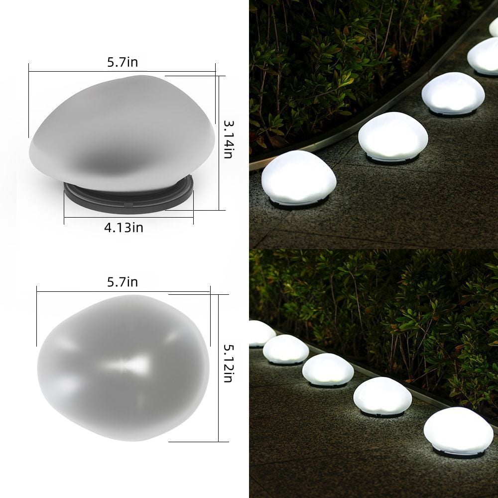 🔥Solar Powered Stone Garden Light