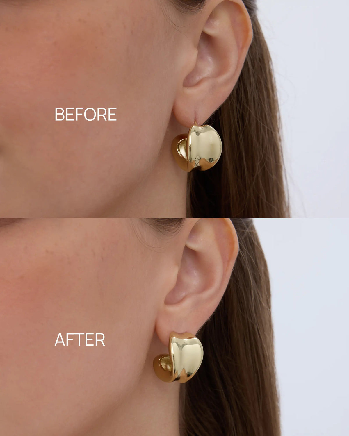 💥Buy 1 get 1 free 🔥✨ Lobe Lifters for Heavy Earrings | Weight-Distributing Earring Backs for Stretched & Droopy Earlobes | Instant Pulling Relief Today, Earlobe Protection for Every Future Wear