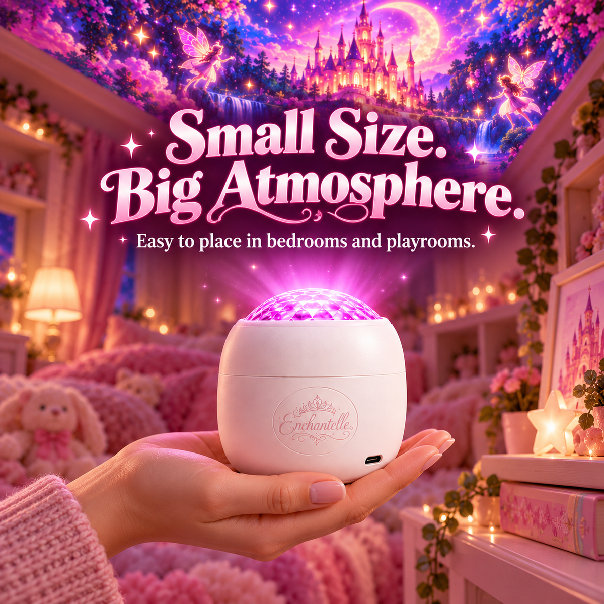 🌌✨Magical Room Projector – Turn Any Room Into a Dreamy Fantasy World🏰