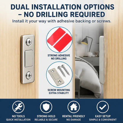 🧲 10Pcs Magnetic Door Catch